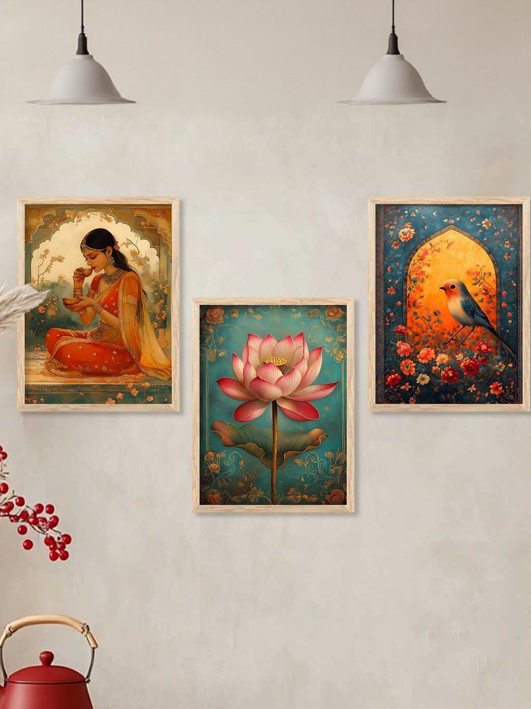 Traditional Wall Art  With Frame Home Decor Wall Painting For Living Room Office Bedroom
