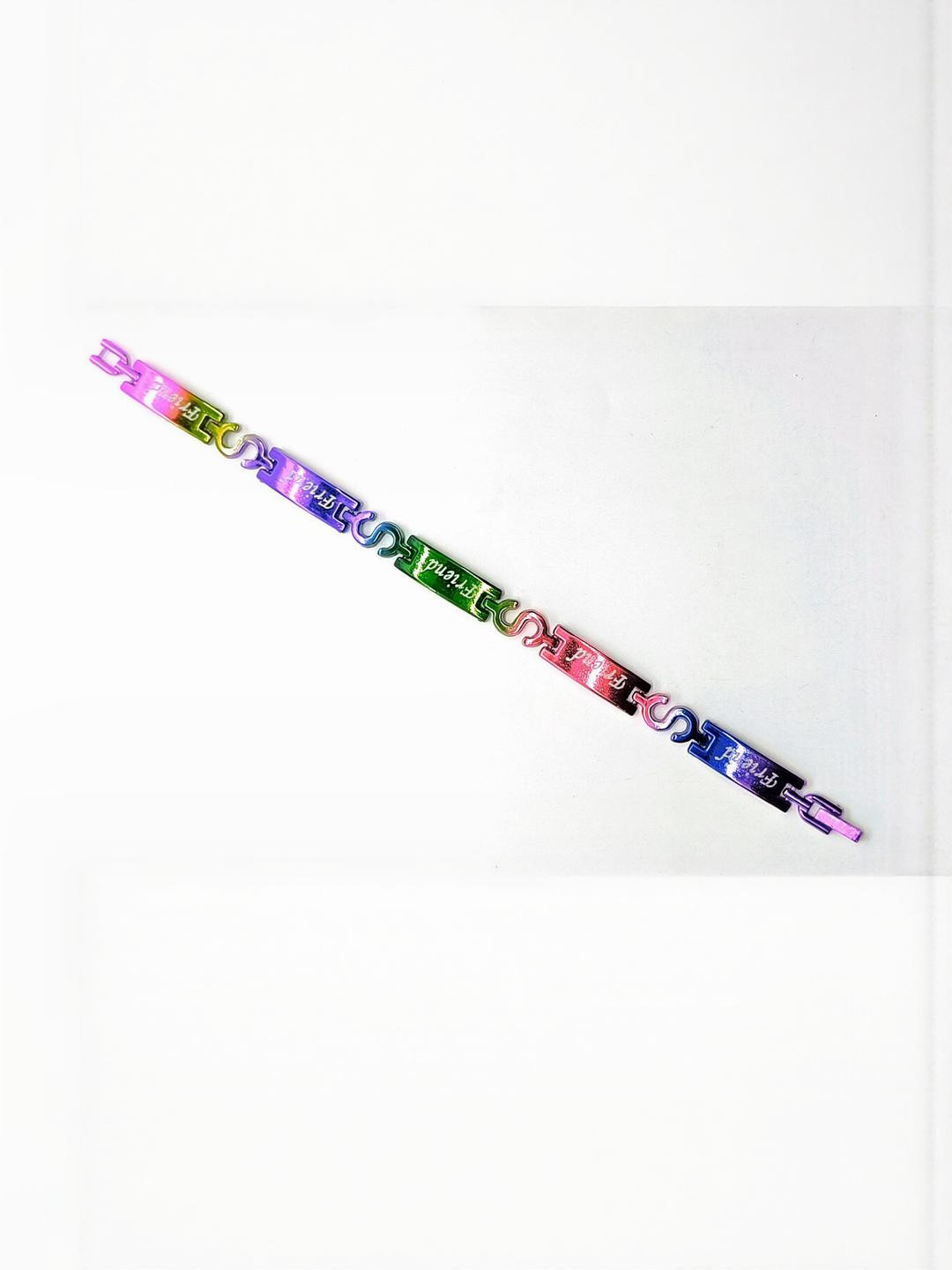 Dynamic Retail Global Men Multi-Coloured Cuff Bracelet