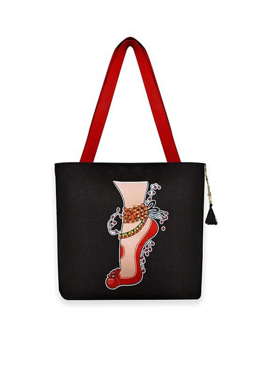 The Purani Jeans Tote Bag with Applique