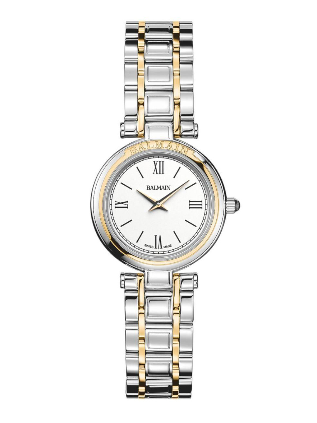 Balmain Women Embellished Dial & Stainless Steel Bracelet Style Straps Analogue Watch B80923922