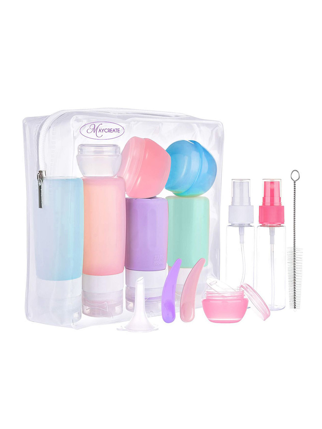 Gustave Set of 10 Compact Travel Bottles Travel Accessory