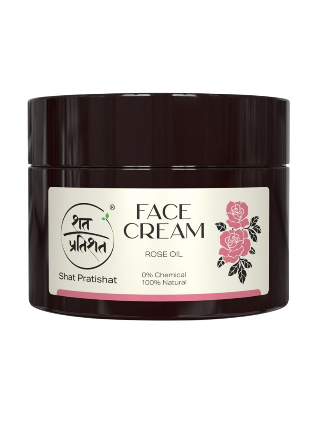 SHAT PRATISHAT Moisturizing Face Cream With Rose & Vetiver - 100 g