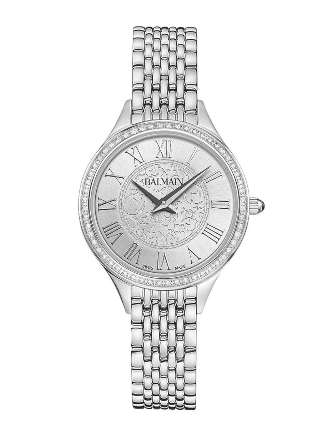 Balmain Women Dial & Stainless Steel Bracelet Style Straps Analogue Watch B39163312