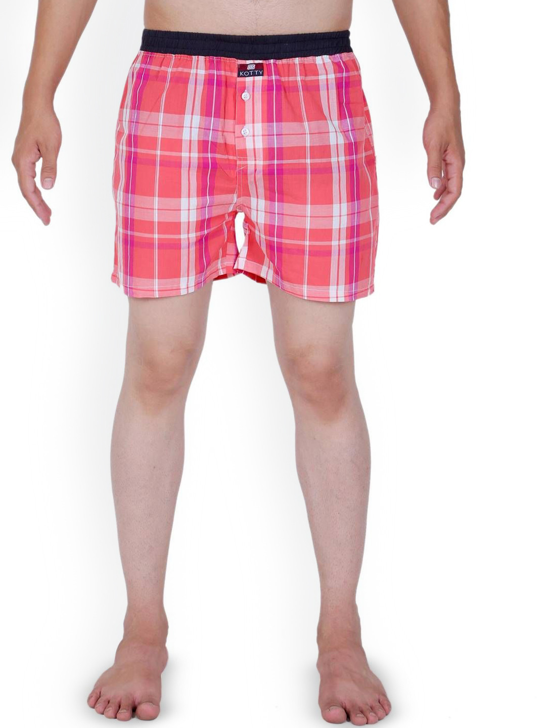 Stylecast X Kotty Checked Mid-Rise Boxers SCKKTTNEWBOXER19S