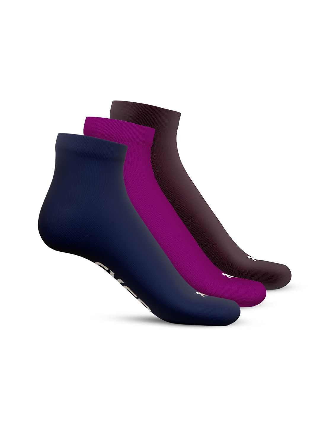 TalkingSox Men 3-Pcs Ankle-Length Socks