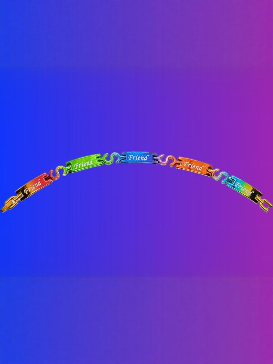 Dynamic Retail Global Alloy Multi Link Bracelet