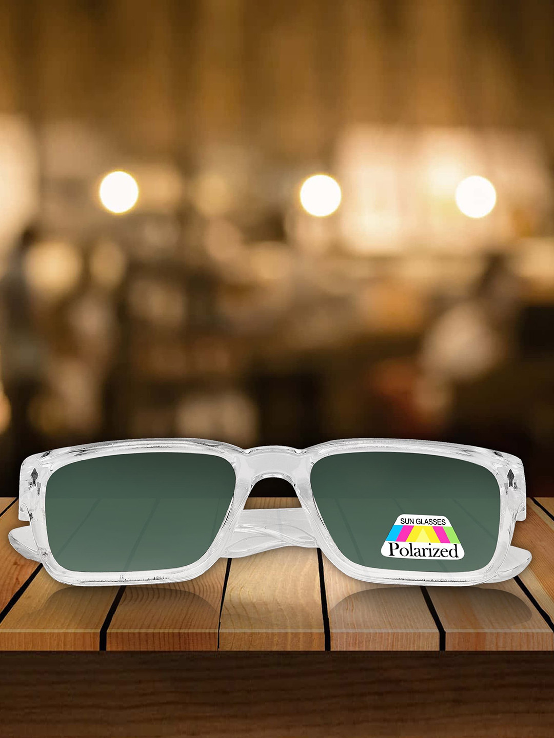 Eyedens Unisex Square Sunglasses Mac-(Arrow)_Plz_Trp-Green