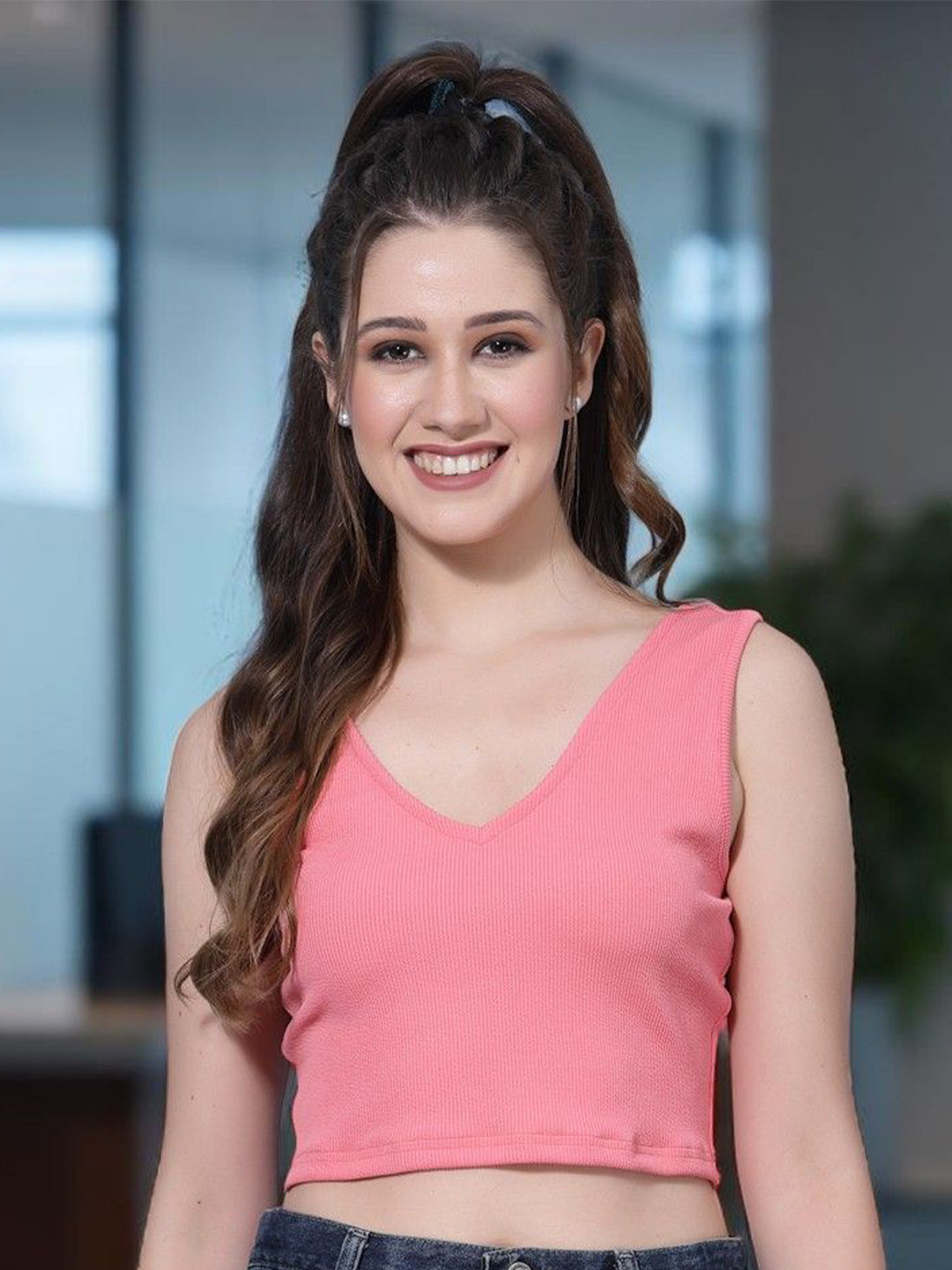 OOMPH! FACTOR Tank Crop Top