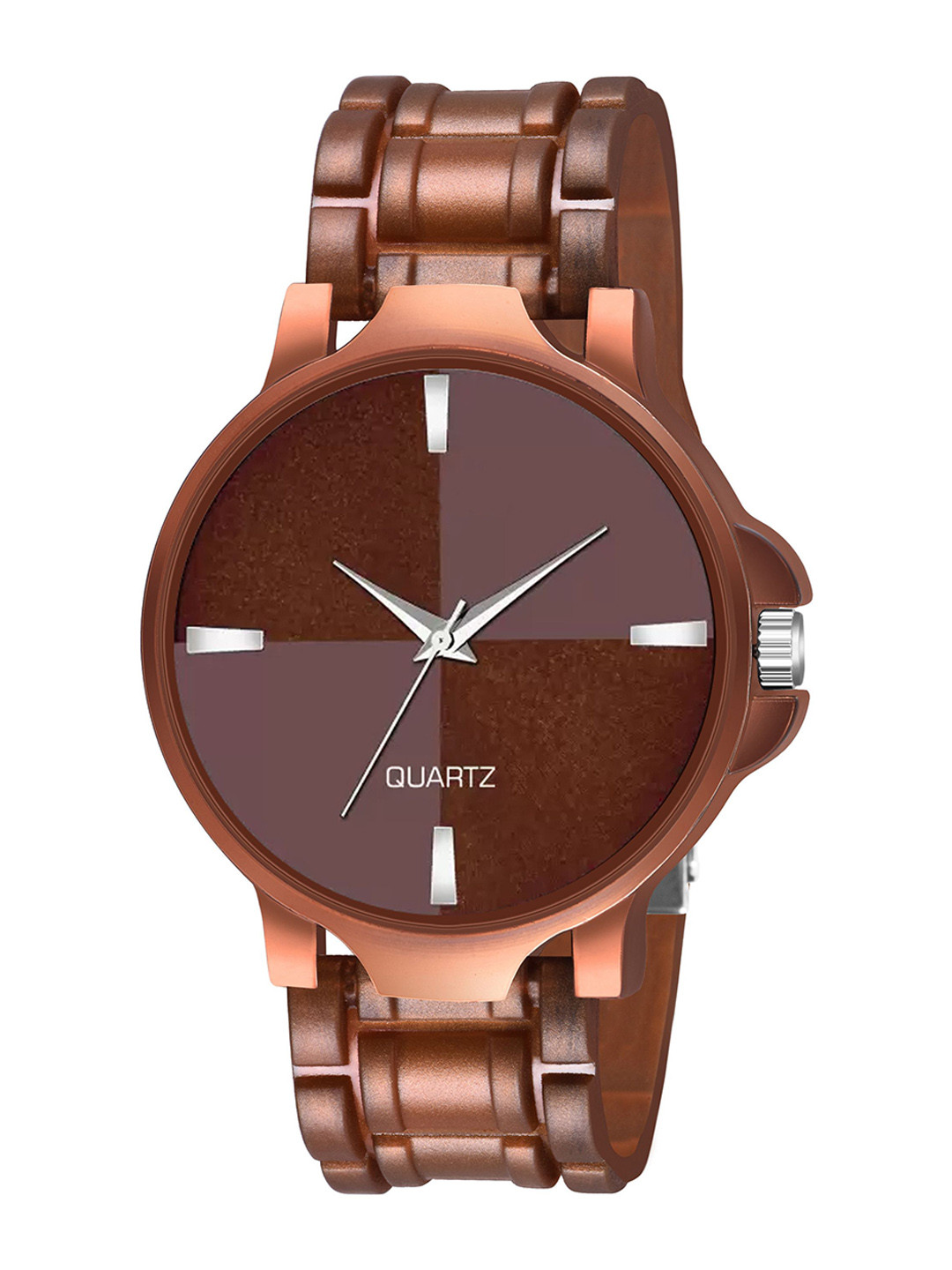 CSAMON Unisex Printed Dial & Straps Analogue Watch 3KAN BRO M6 D 801BRO