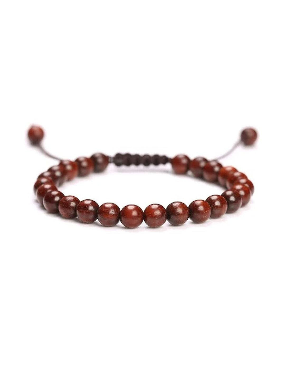 EDMIRIA Unisex Wood Multistrand Bracelet