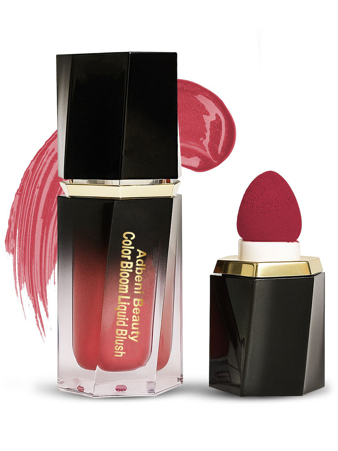 Adbeni Color Bloom Liquid Blush With Vitamin C - 4 ml - Dark Nude Pink 02