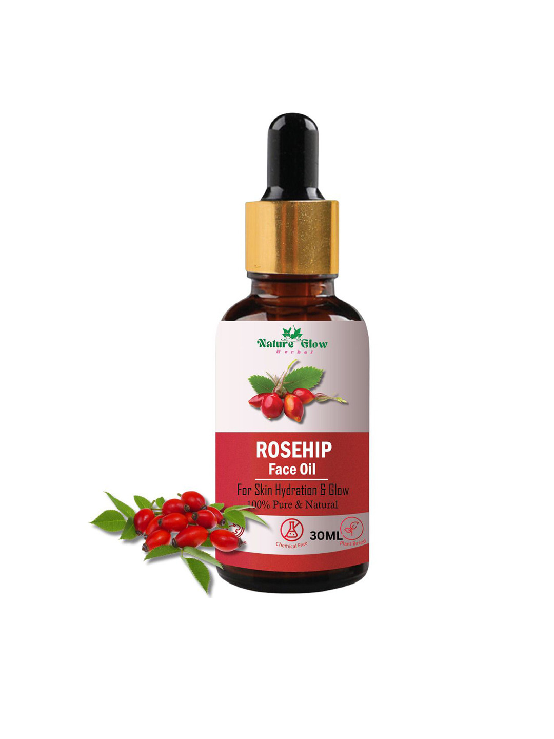 Nature Glow Herbal Rosehip Facial Oil -30 ml