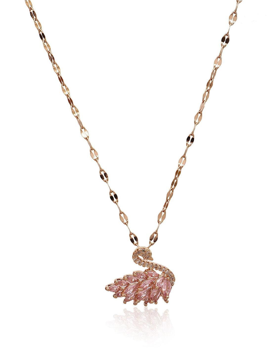 Jewelry Miguel Rose Copper Necklace