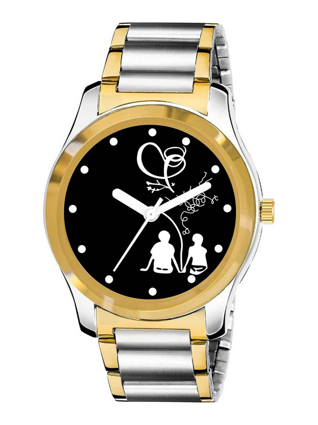 CSAMON Men Dial & Stainless Steel Bracelet Style Straps Analogue Watch GP S Kata Bethu Men