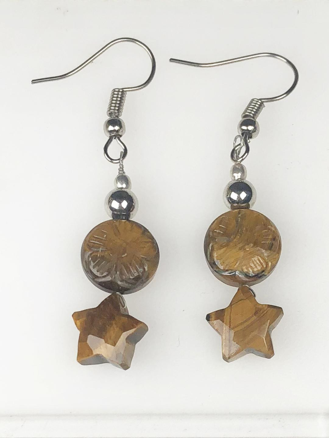 Zhupuk Pair Of Contemporary Style Drop Earrings