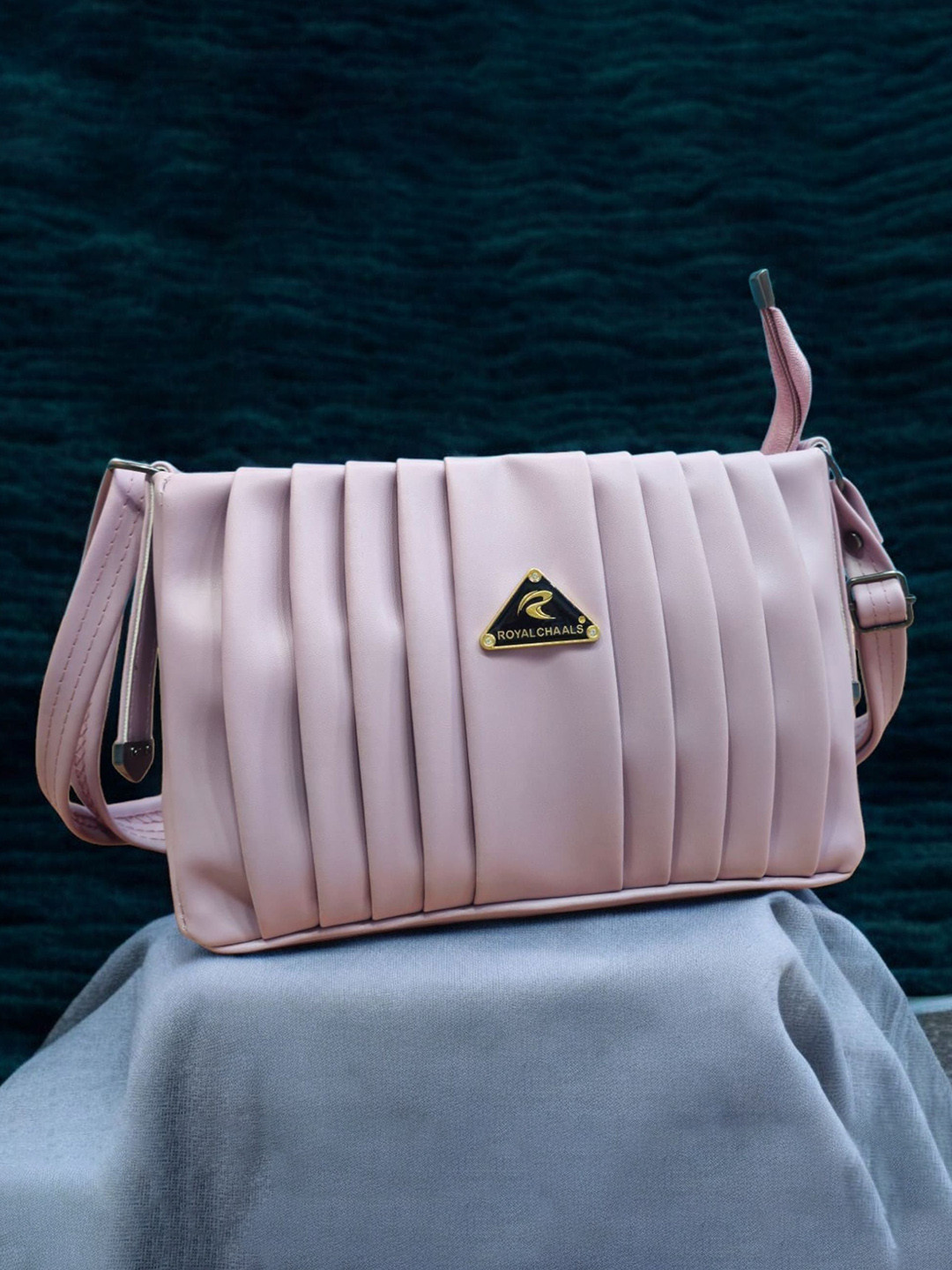 ROYAL CHAALS PU Sling Bag with Quilted