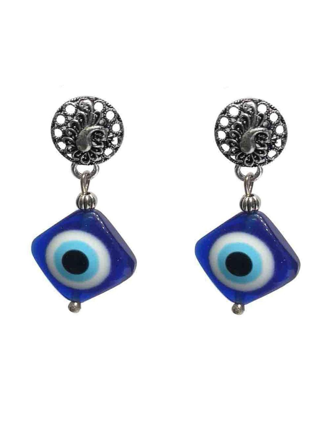 Gurjari Jewellers Tops + EVILE EYE earing Brass Drops & Danglers