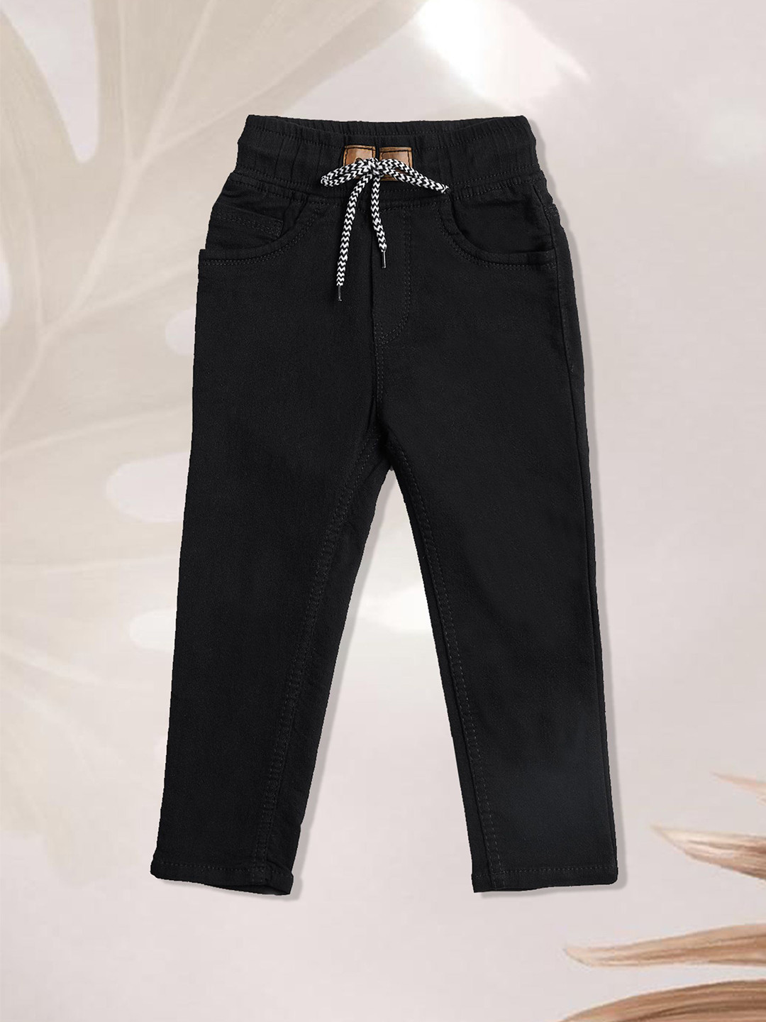 F2M Girls Regular Fit High-Rise Clean Look Stretchable Jeans