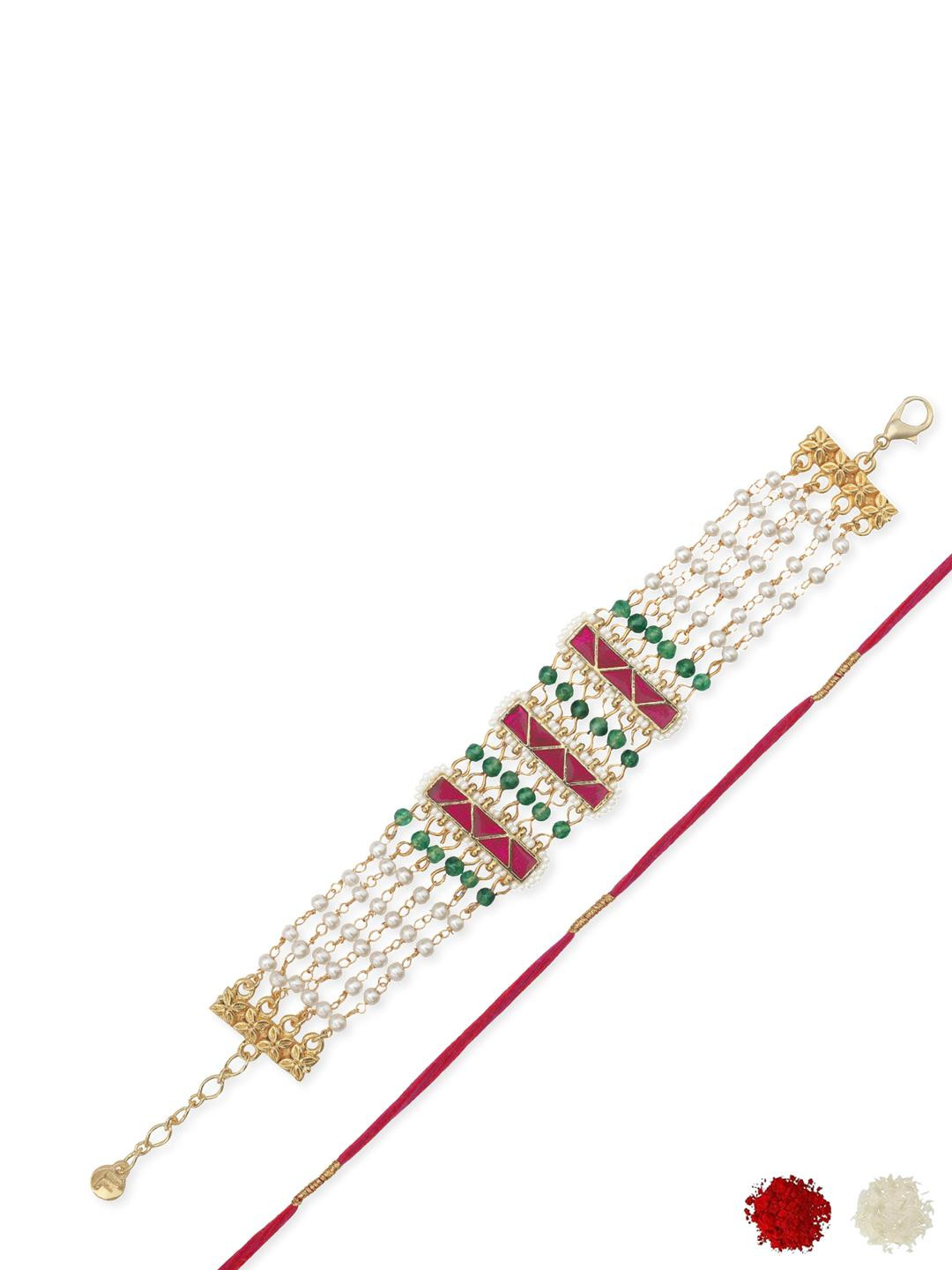 FURE Aheli Bracelet Lumba & Rakhi Set