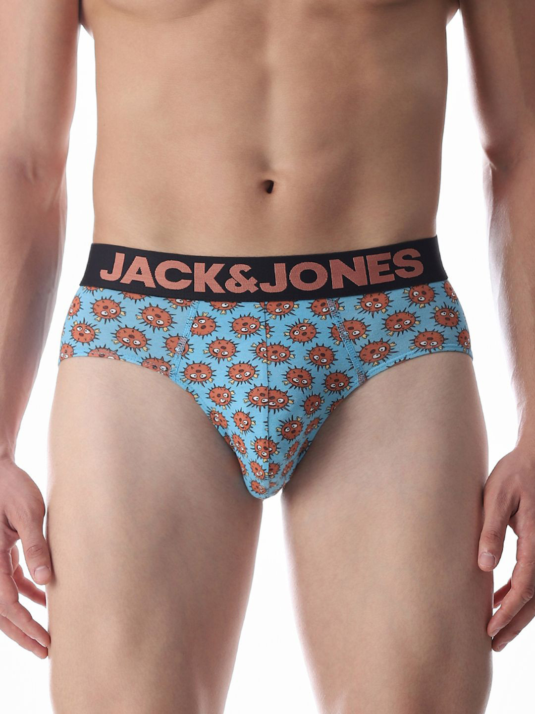 Jack & Jones Graphic All Over Printed Mid-Rise Basic Brief 9020064001
