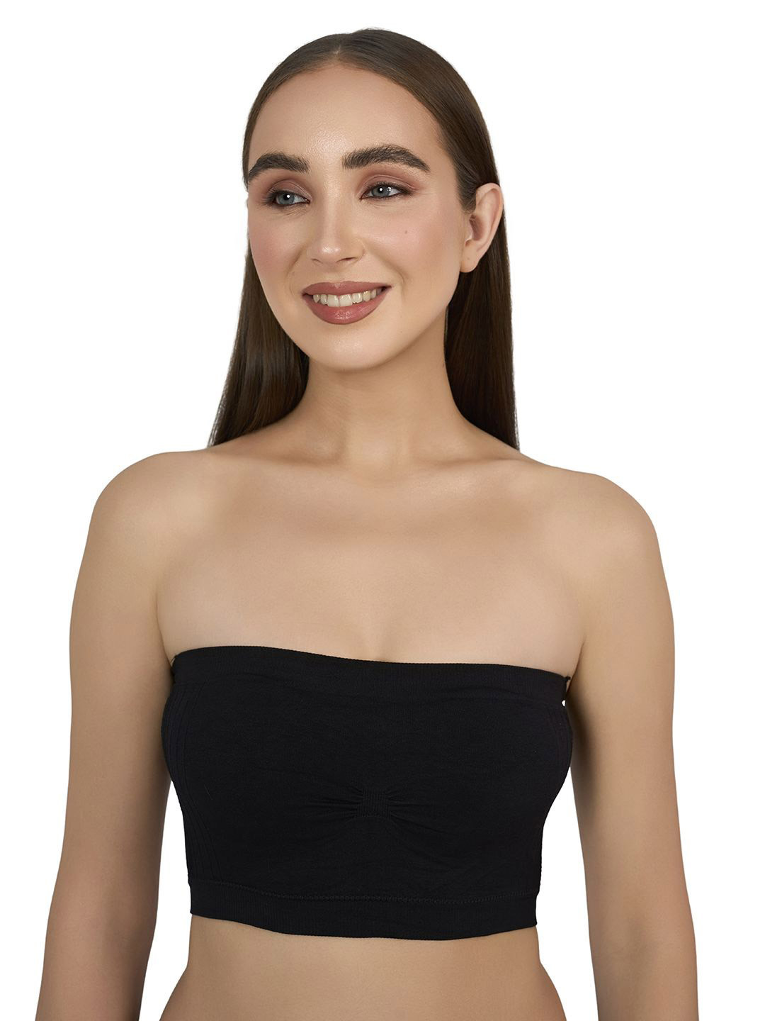 Moda Rapido Full Coverage Lightly Padded Seamless Cotton Tube Bra