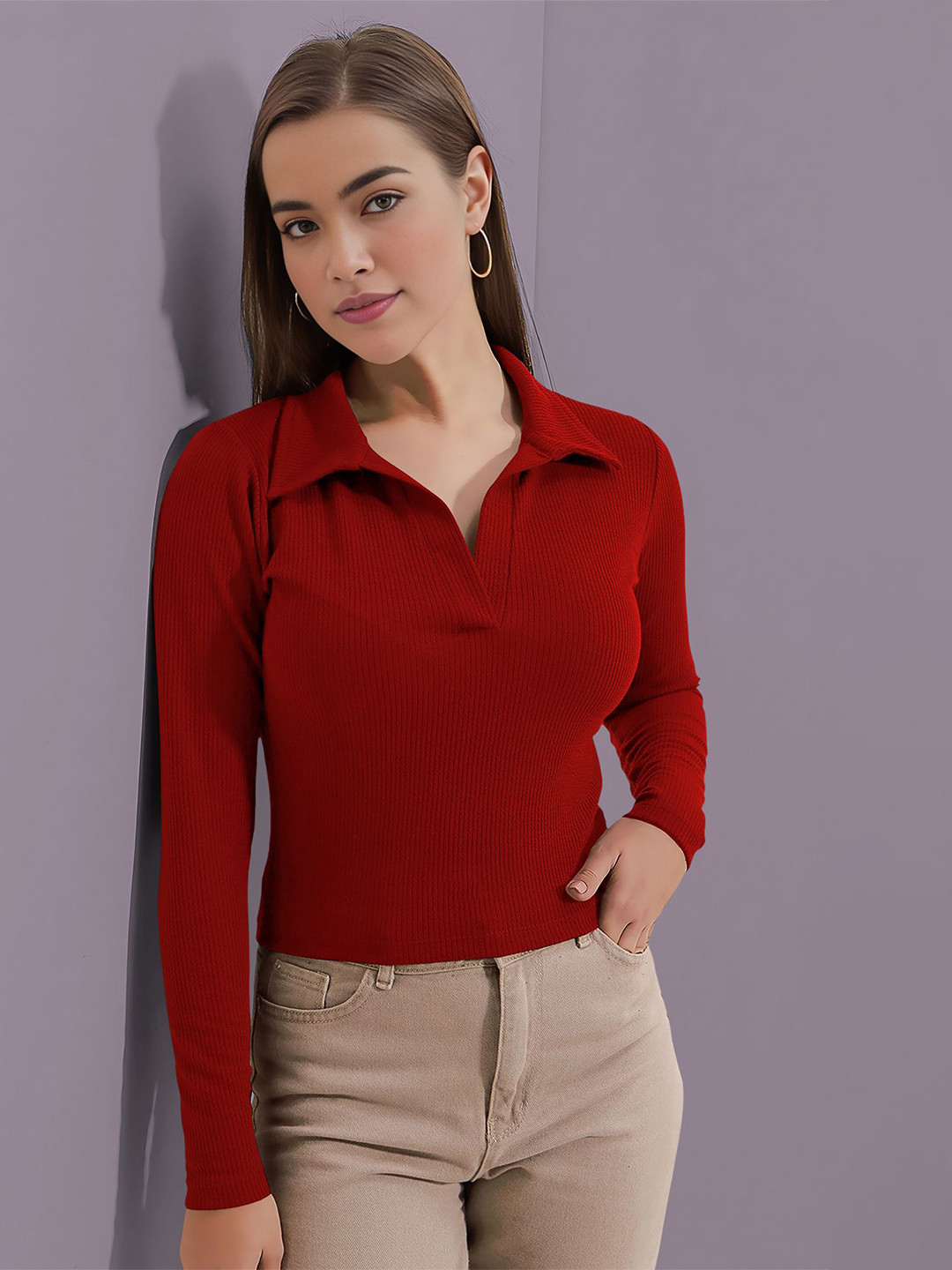 Dream Beauty Fashion Women Long Sleeves Shirt Style Top