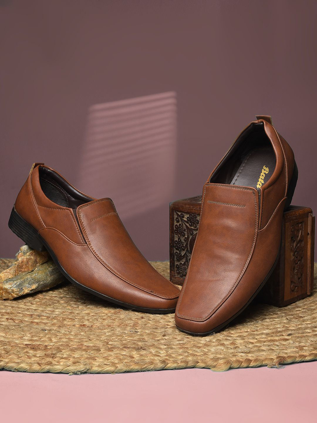 Bata Men Comfortable & Durable Formal Slip-Ons