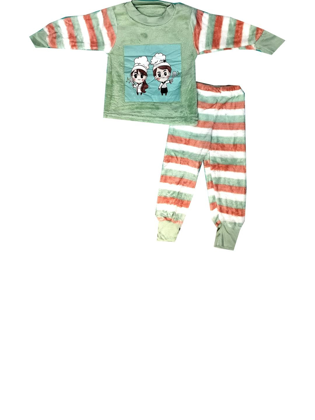 Fly Step Girls Green Clothing Set
