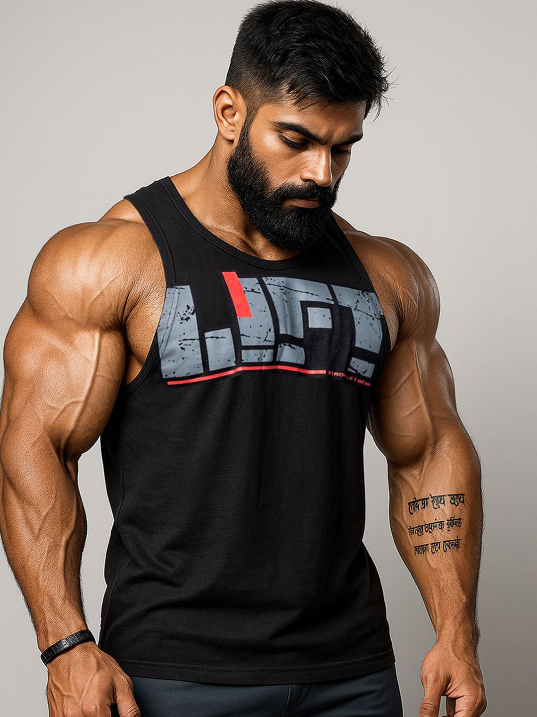 JUARI BE A GENTLEMAN Printed Innerwear Vest VESFHC2KGAHGJFNA