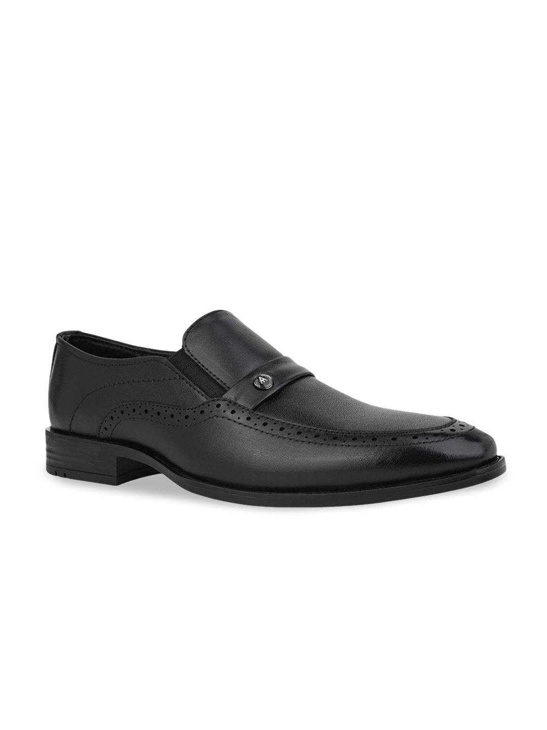 Alberto Torresi Men Genuine Leather Formal Slip-Ons