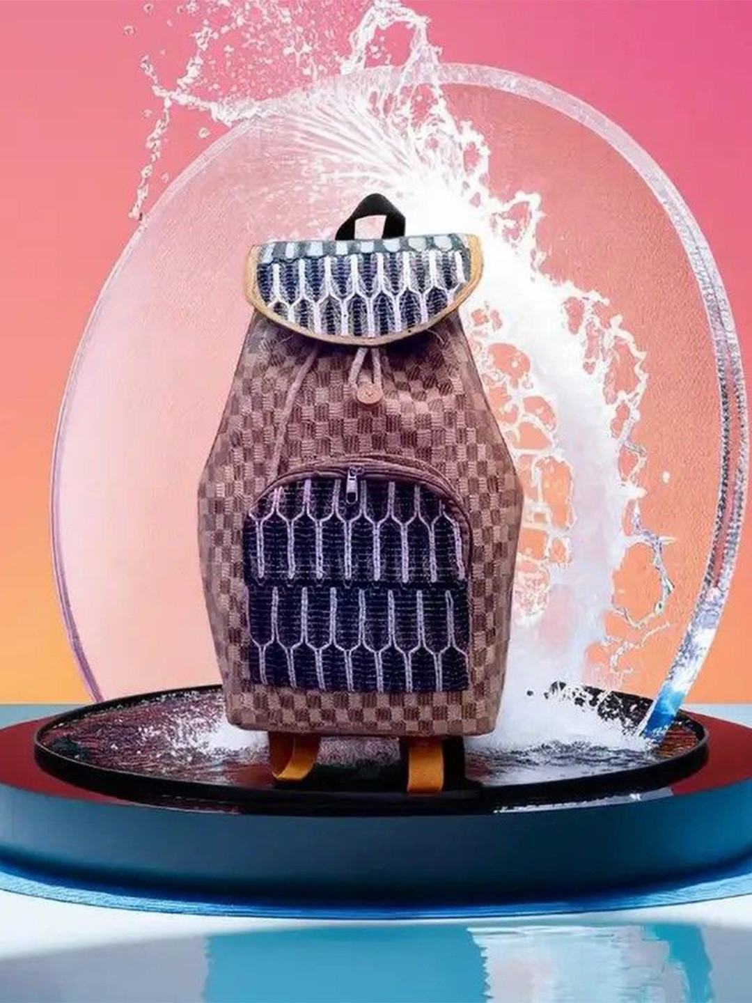 JUTE NEXT Lace Shoulder Bag