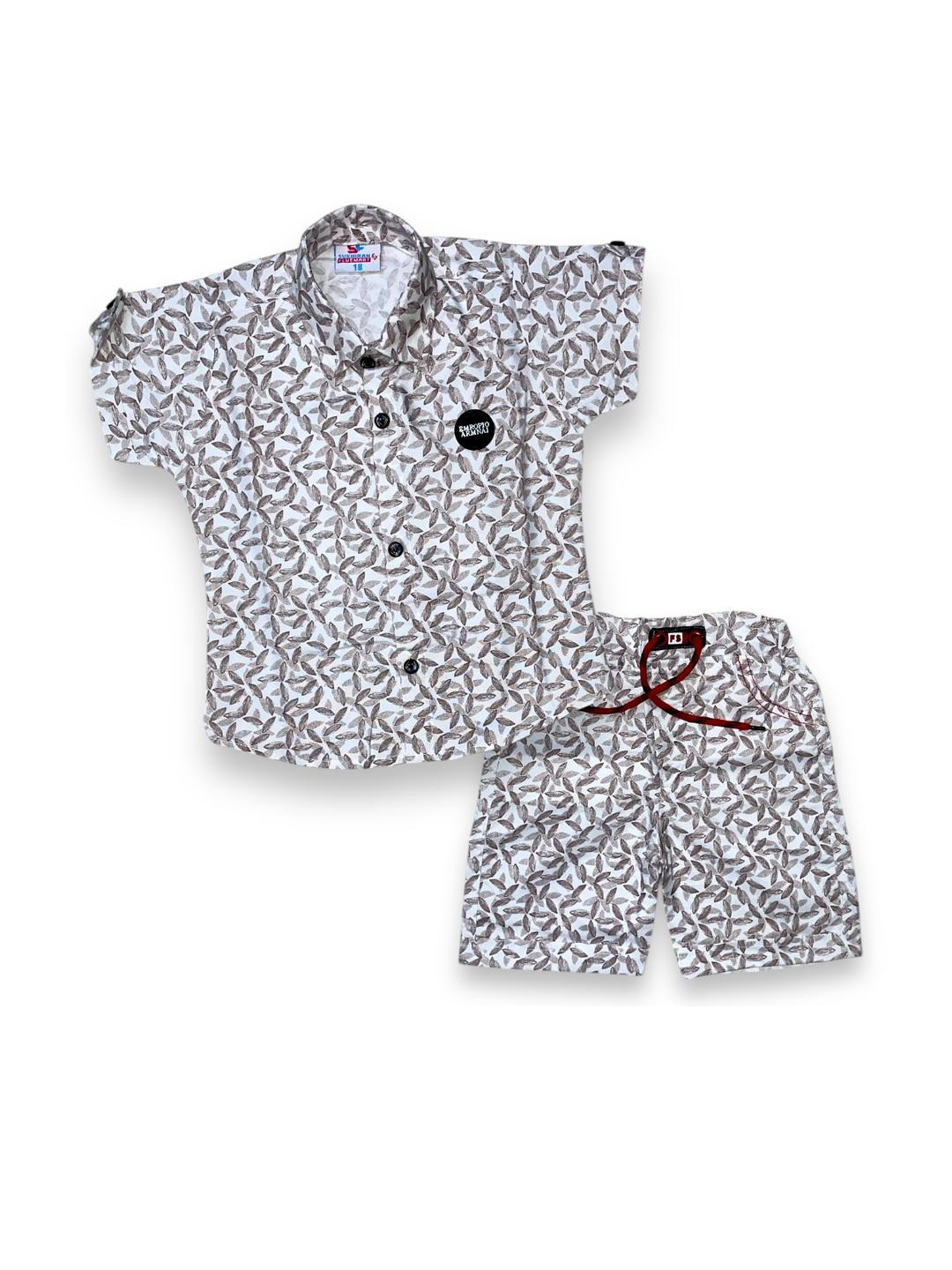 FLUEMART Boys Pink Clothing Set