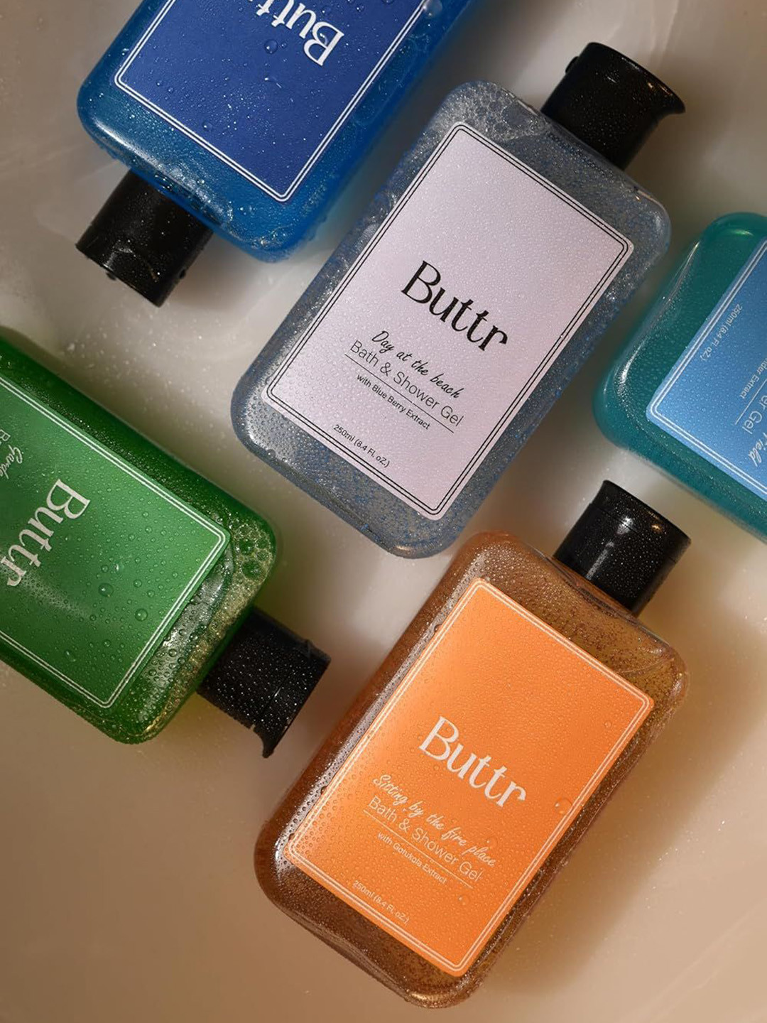 Buttr Bath & Shower Gel With Blue Berry Extract - 250 ml