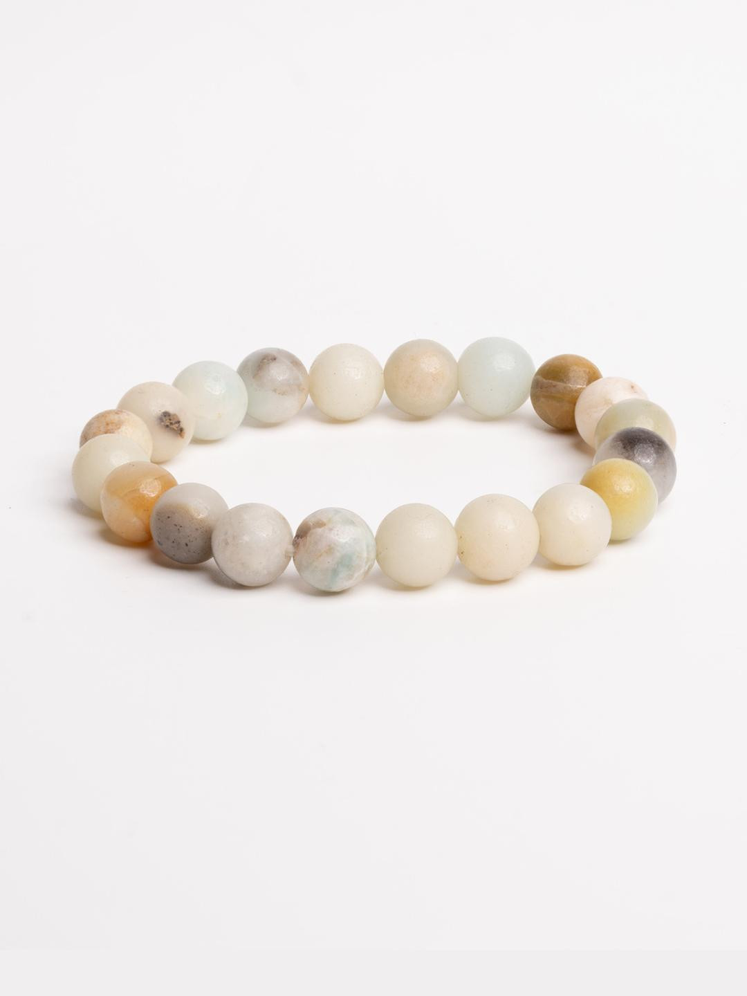 Look and Adorn Natural Amazonite Bracelet