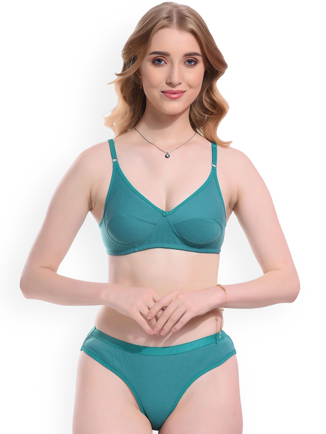 Samvar Non Padded Lingerie Sets Ruchi-Set_Mint