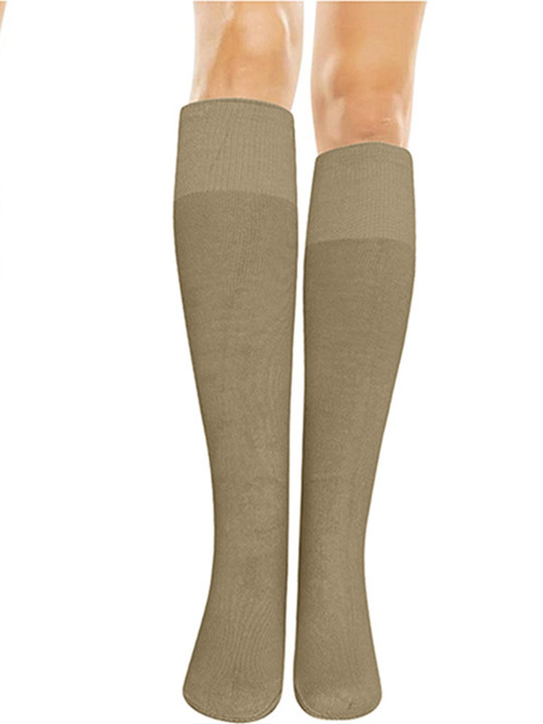 MUKHAKSH Kids Beige Socks