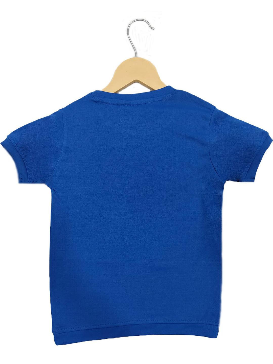 Little funky Unisex Blue Tshirts