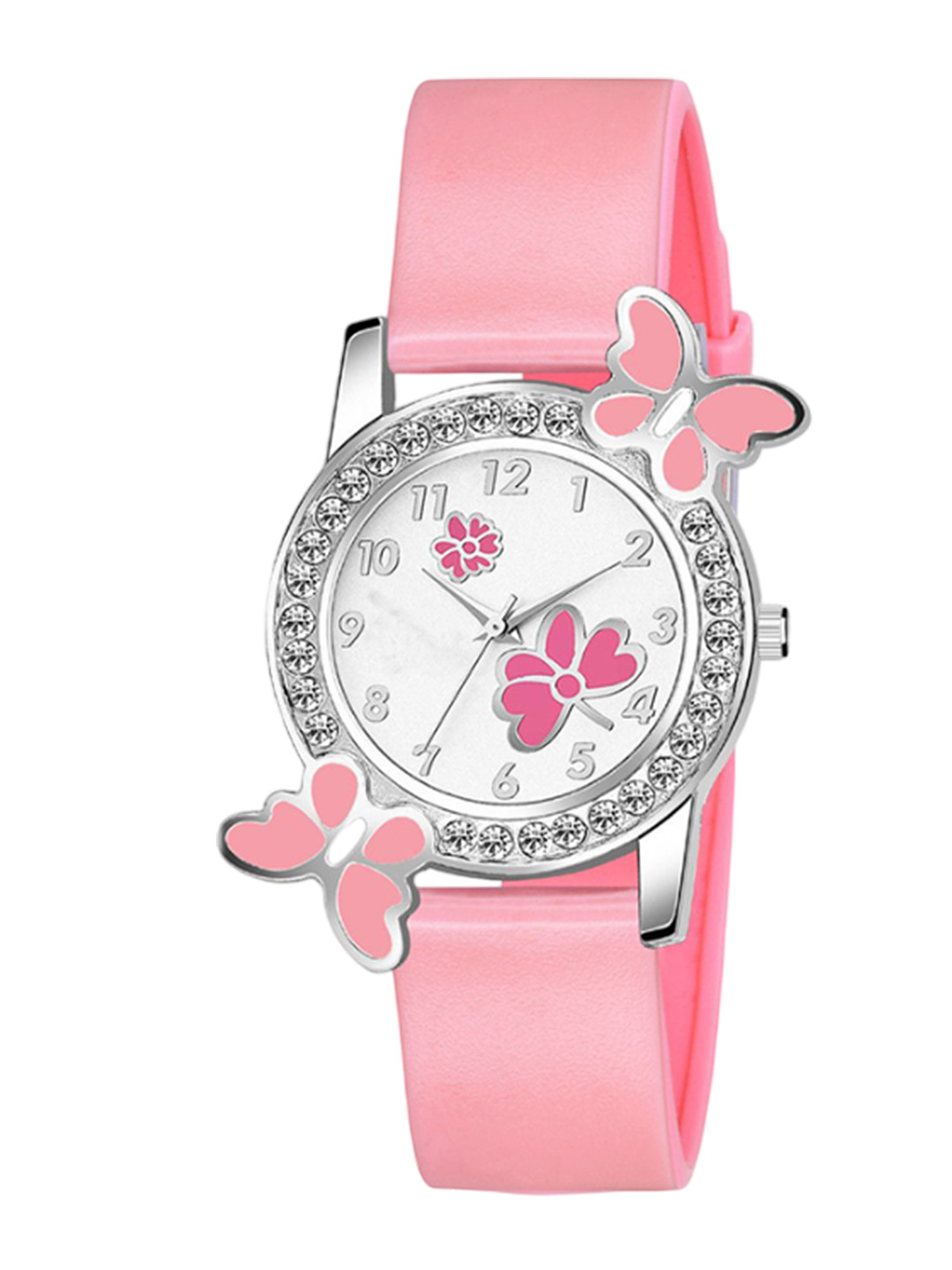 CSAMON Women Bracelet Style Straps Analogue Watch 328 PINK315 RG Heart Dani B