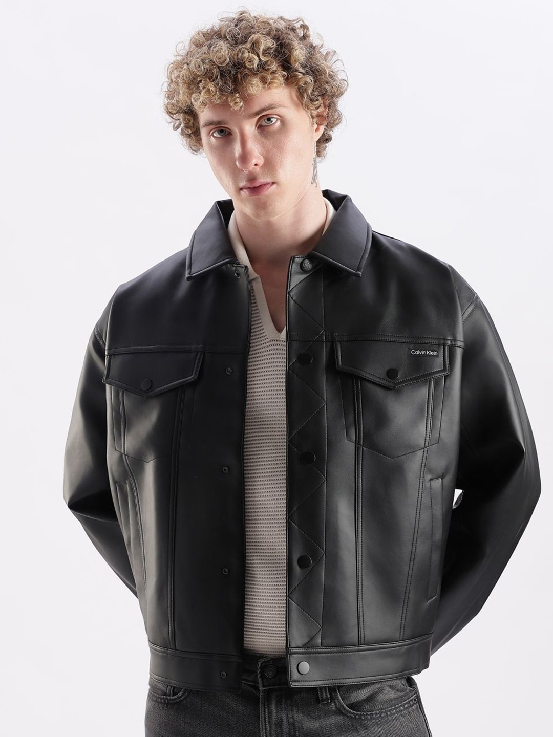 Calvin Klein Jeans Men Biker Jacket