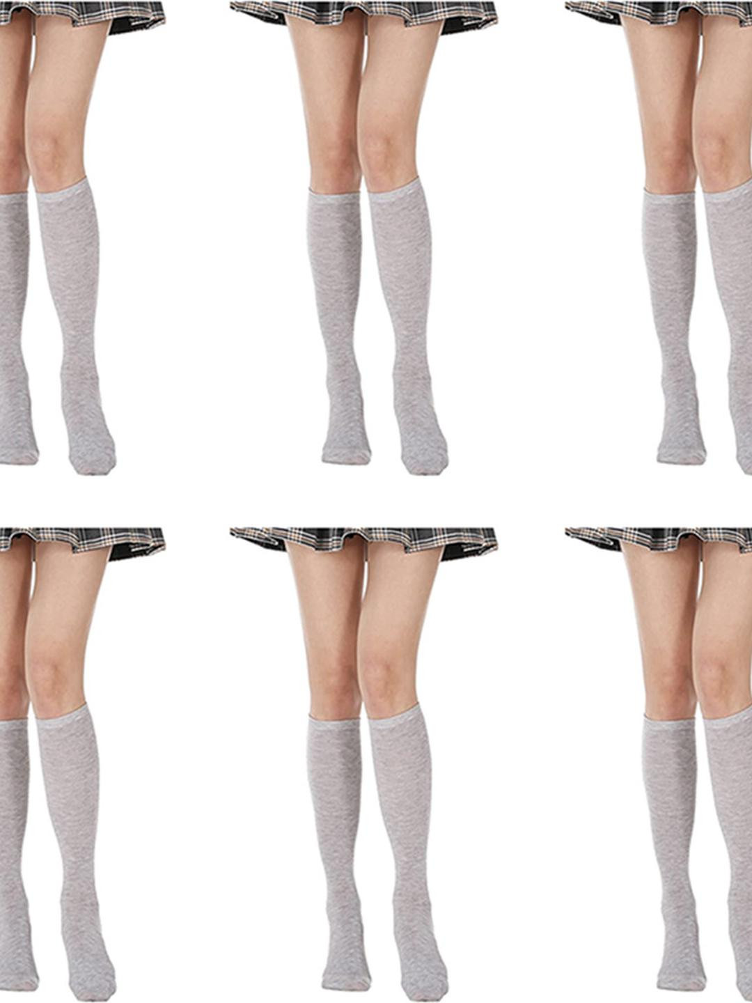 MUKHAKSH Unisex Grey Socks