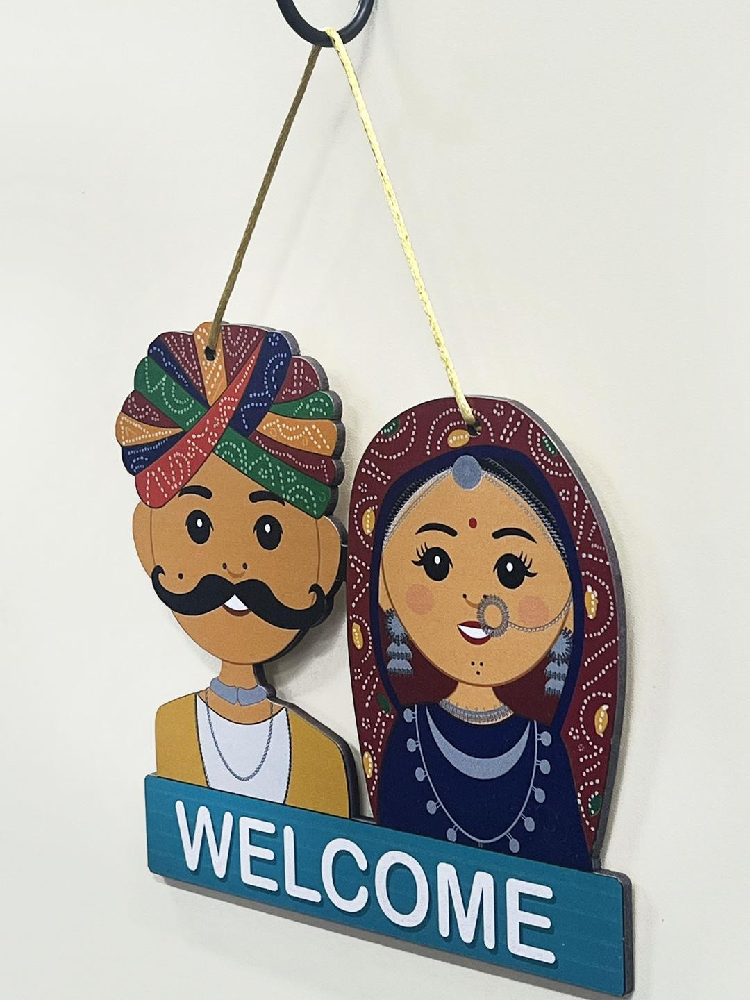 Welcome Printed Wall Hanging