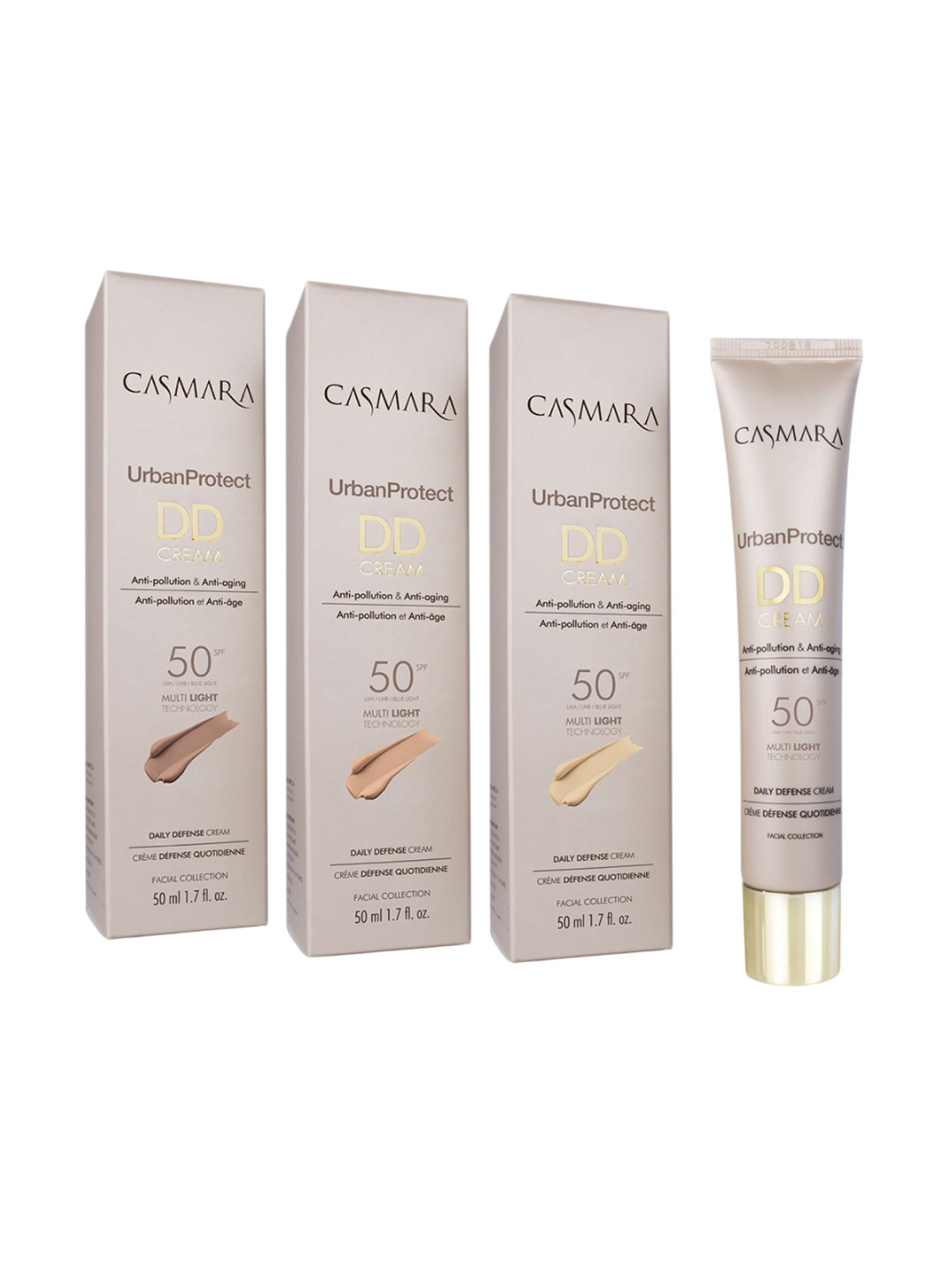 CASMARA Urban Protect DD Cream SPF 50- 50 ml - Natural Light (00)