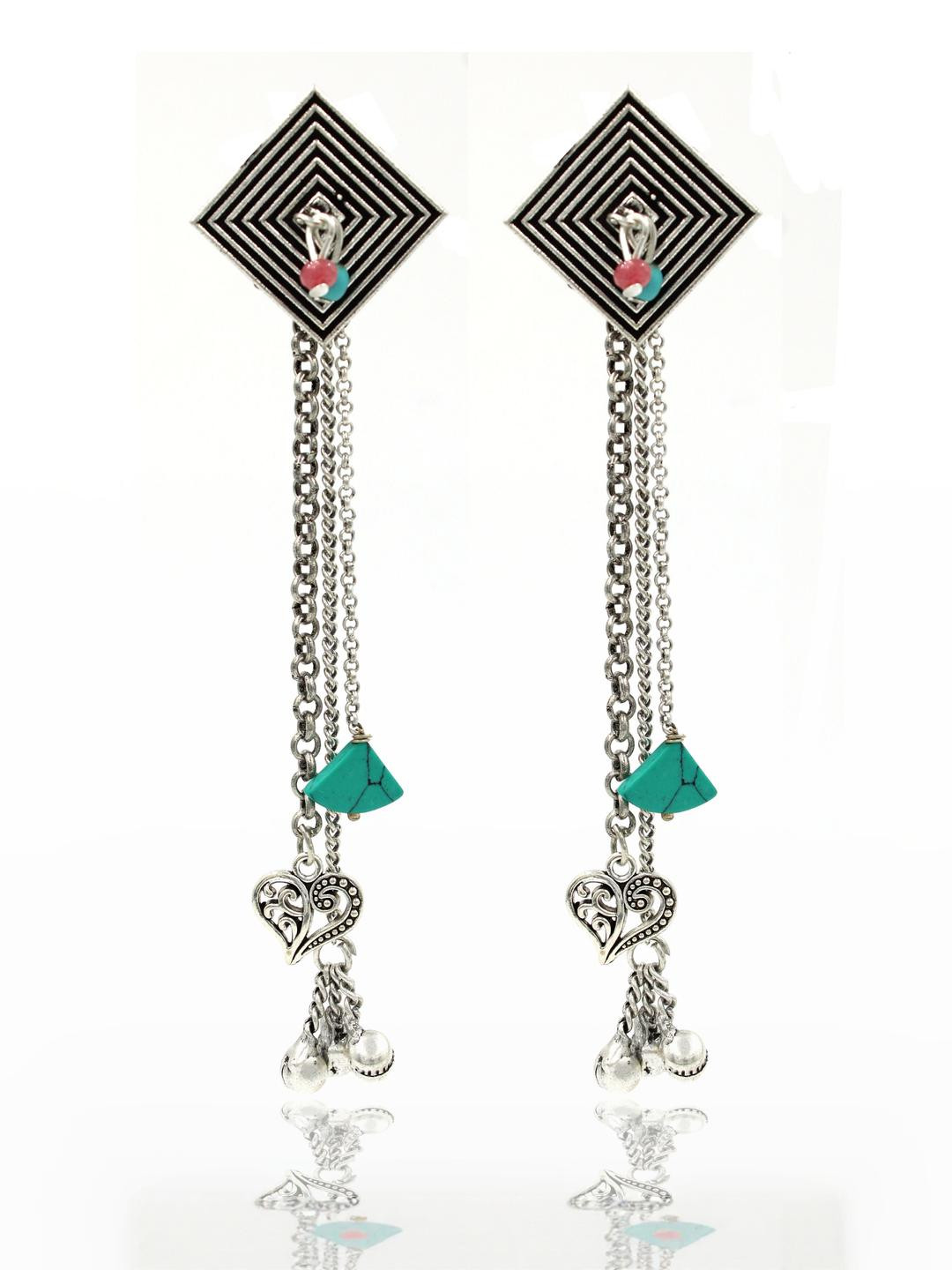 Gurjari Jewellers Gurjari Jewellers  Tops with Tutquoise earring