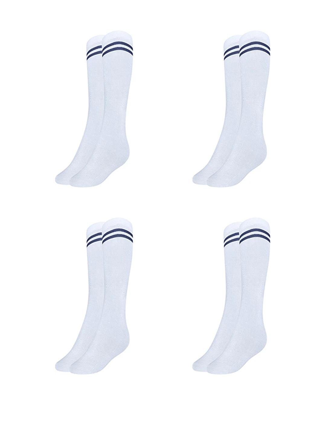 MUKHAKSH Kids White Socks