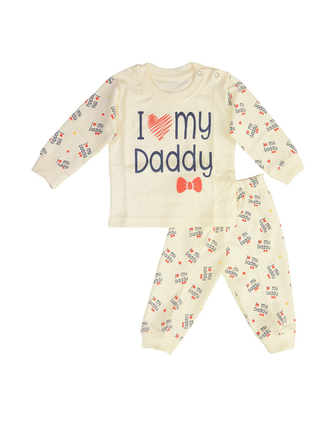 THE LITTLE BOY Kids Printed Night Suit