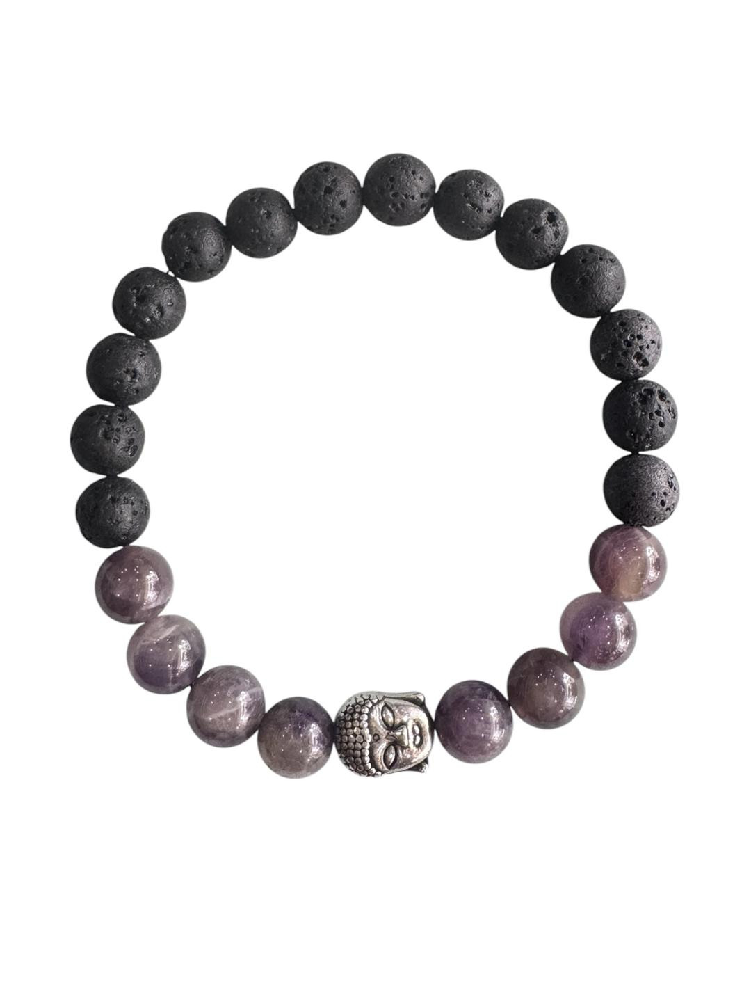 Gems Guru Unisex Purple Bracelet