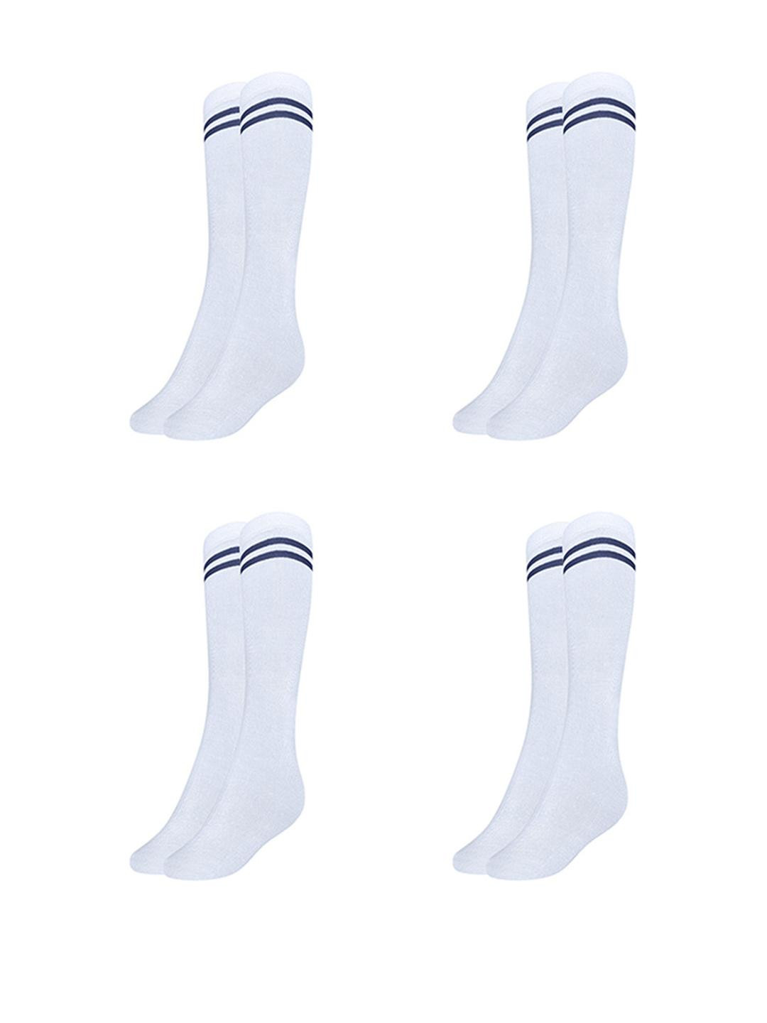 MUKHAKSH Unisex White Socks