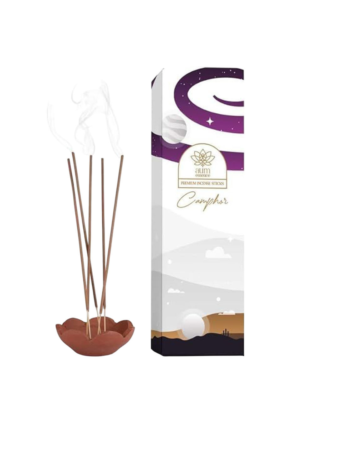 AUM ESSENCE Brown Premium Incense Sticks