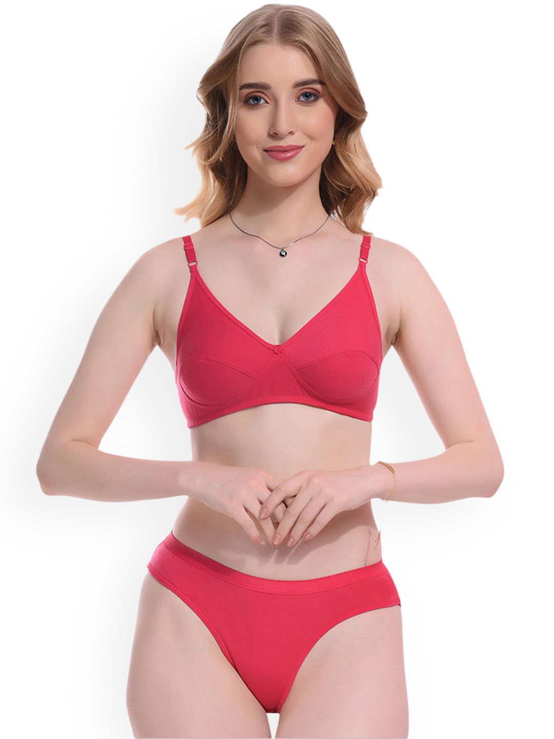 Samvar Cotton Non-PaddedLingerieSet B-Ruchi-Set_P