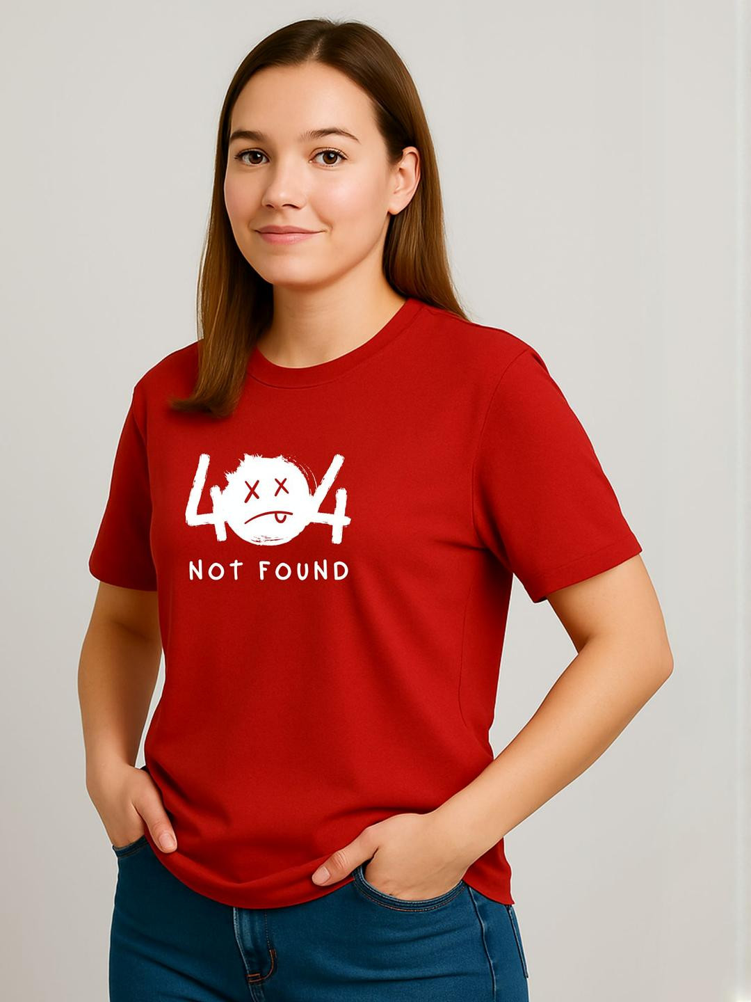 PVC RAIMENTS Typography Printed Cotton T-shirt